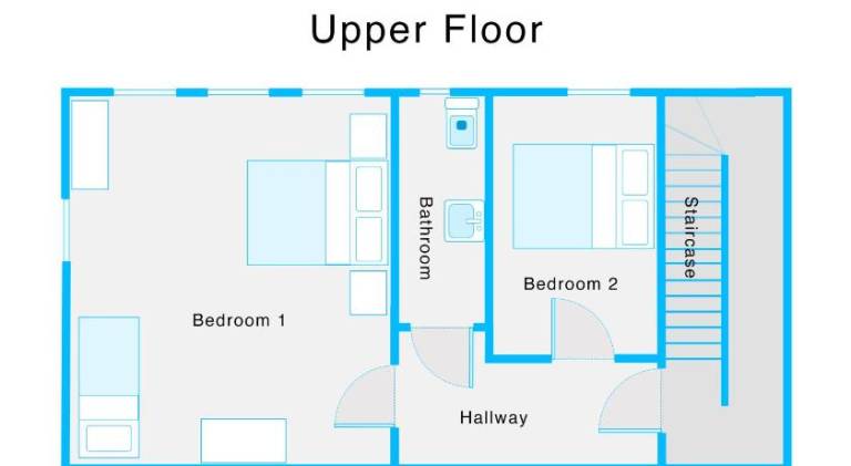 Holiday apartment with 2 rooms for 7 persons — photo 5