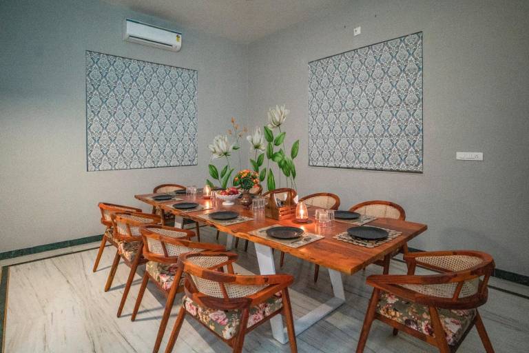 Villa with yard & pool | Water view | Perfect for remote work | Dogs allowed in Udaipur