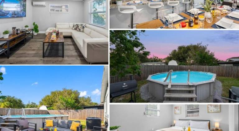 Vacation home with pool in Tampa, FL