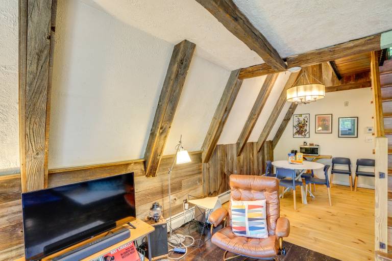 A-Frame Cabin w/ Furnished Deck in Becket! — photo 5