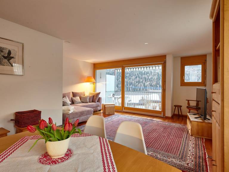 Ferienwohnung in Scuol f&uuml;r max. 4 Personen
