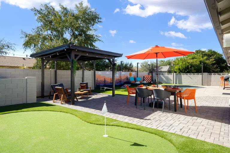 Chic Home with Backyard Oasis Pool Game Room — photo 4