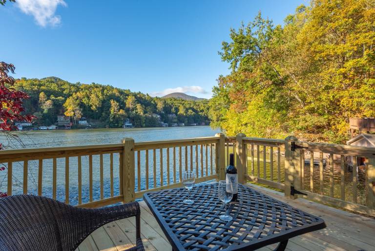 Lake Lured Away Dock, Game Room, Grill Views! in Lake Lure, NC