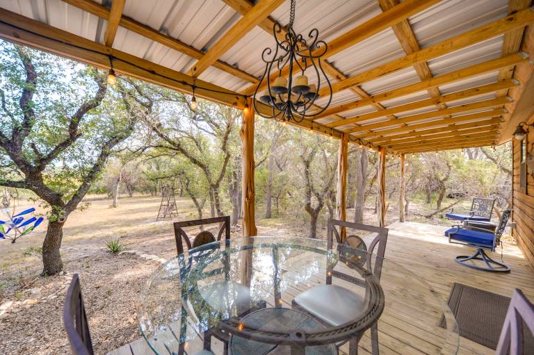 Happy Haven | Hill Country Couple’s Cabin Retreat in Blanco, TX