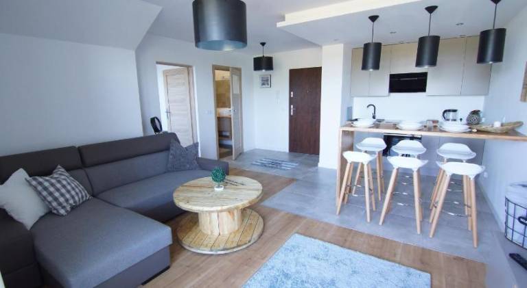 Wonderful holiday apartment with pool | Next to the beach | Dogs allowed in Darlowo