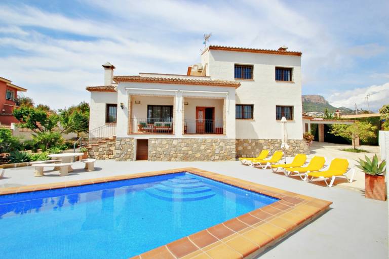Maite - spacious villa with views and private pool in Calpe in Alicante