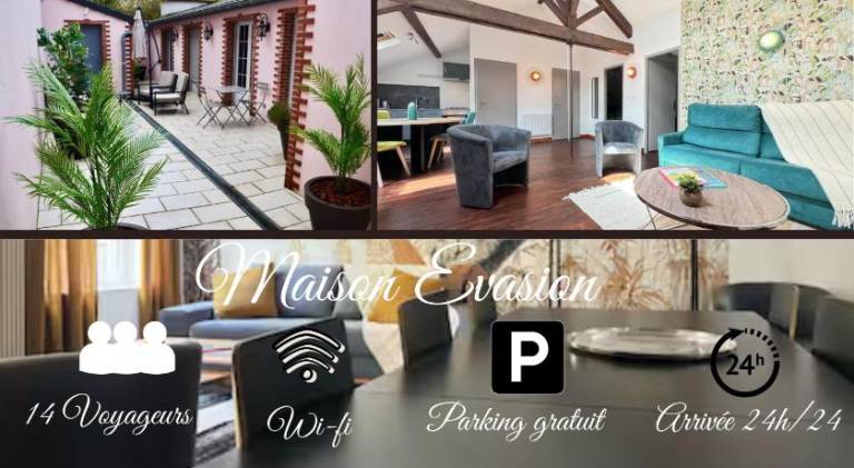 Holiday apartment with 5 rooms for 14 persons in Vichy