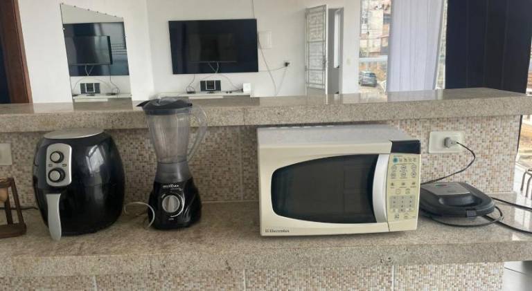 Holiday apartment with patio in Sao Thome das Letras