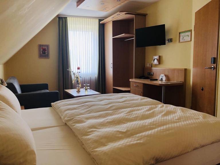 Doppelzimmer Dusche WC