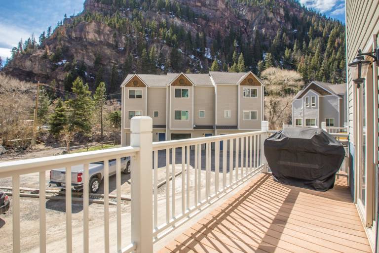Near Hot Springs Downtown Ouray Deck with Views — photo 2