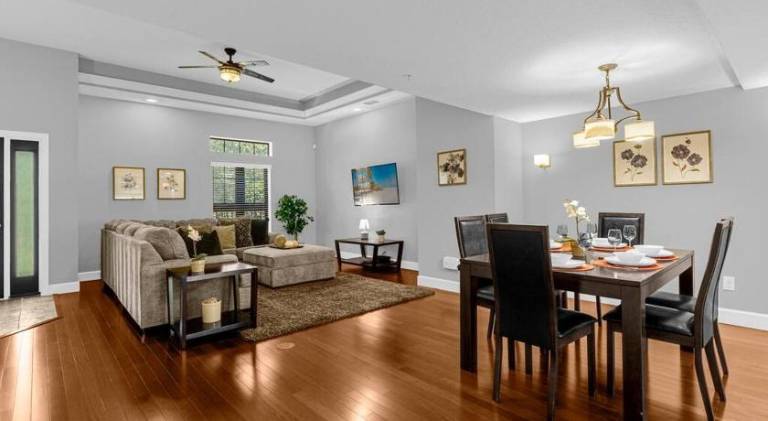 Child-friendly ample vacation home with BBQ, garden & patio | Pets allowed in Lake Buena Vista, FL