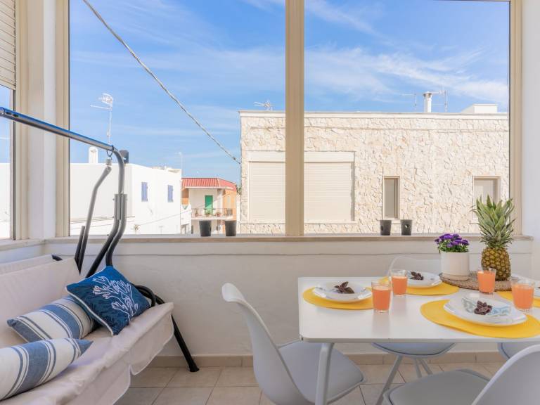 Rental apartment with garden & patio in Carovigno