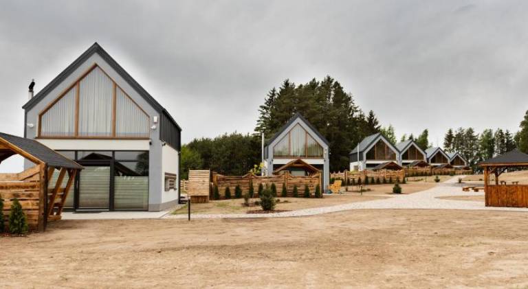 House with garden, hot tub & BBQ in Suwalki