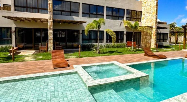 Villa with patio, pool & yard | Pets allowed in São Miguel dos Milagres