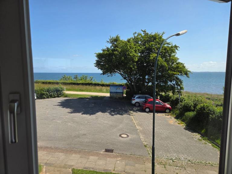 Modernes Ferienapartment Hohes Ufer Möwennest mit Meerblick und überdachtem Balkon — photo 5