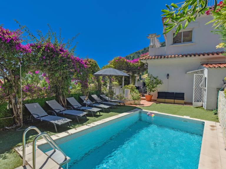 Villa in Èze, Côte d'Azur, Frankreich