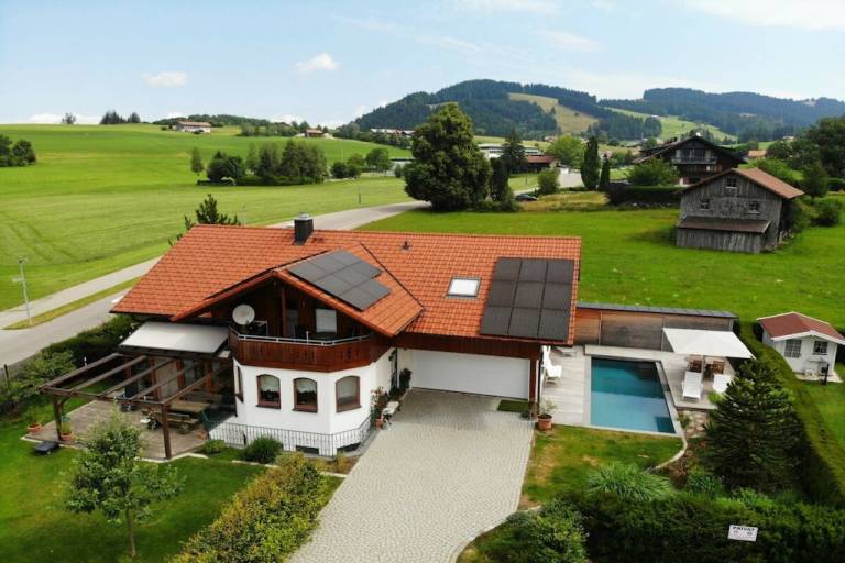 Ferienhaus mit Hund in Oberstaufen f&uuml;r max. 4 Personen