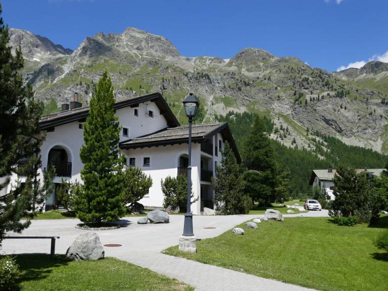 Ferienwohnung mit Hund in Sils im Engadin, Sils Maria f&uuml;r max. 4 Personen
