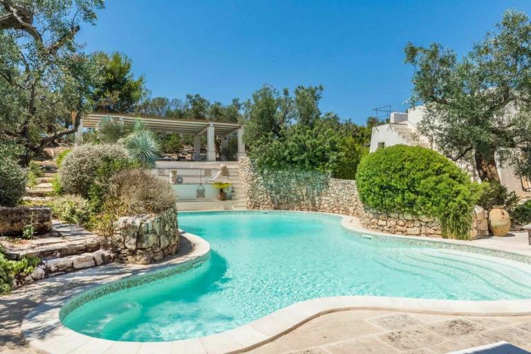 Villa with yard & grill in Melissa