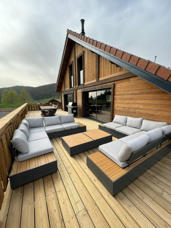 Ferienhaus mit Hund inGérardmer Vogesen f&uuml;r max. 14 Personen