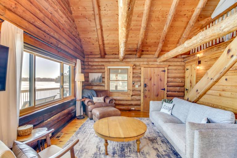 Lakefront Park Rapids Cabin w/ Decks & Boat Dock! — photo 4