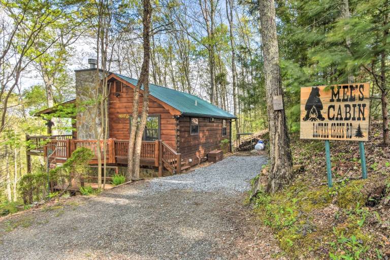 Cabin Cherry Log