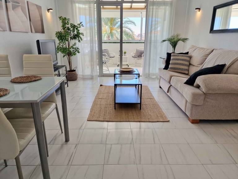 Rental apartment with terrace, pool & yard | Garden view | Pets are welcome in Mijas