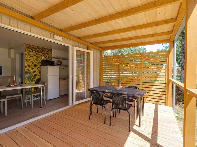 Mobile home with patio & garden — photo 3