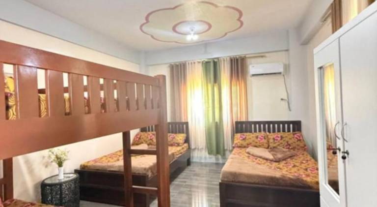Rental apartment with patio & pool in Pagudpud