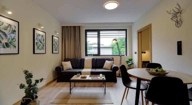Serviced apartment with yard | Pet-friendly in Krynica-Zdroj