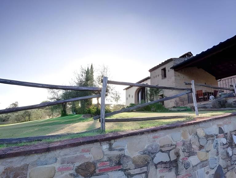 Farm with pool, terrace & yard in Terricciola