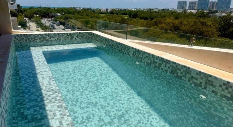 Rental apartment with pool & patio | Suitable for remote work in Cancún