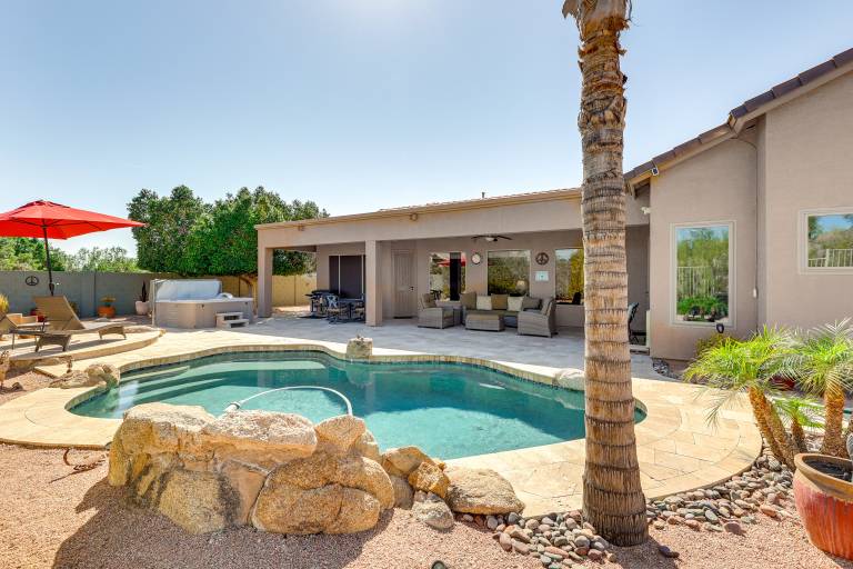 3 Mi to Usery Mtn Regional Park: Poolside Paradise in Mesa, AZ