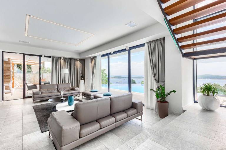 Luxury Villa Royal - modern newly built villa with views of Hvar town, the sea and the islands by MyWaycation — photo 2