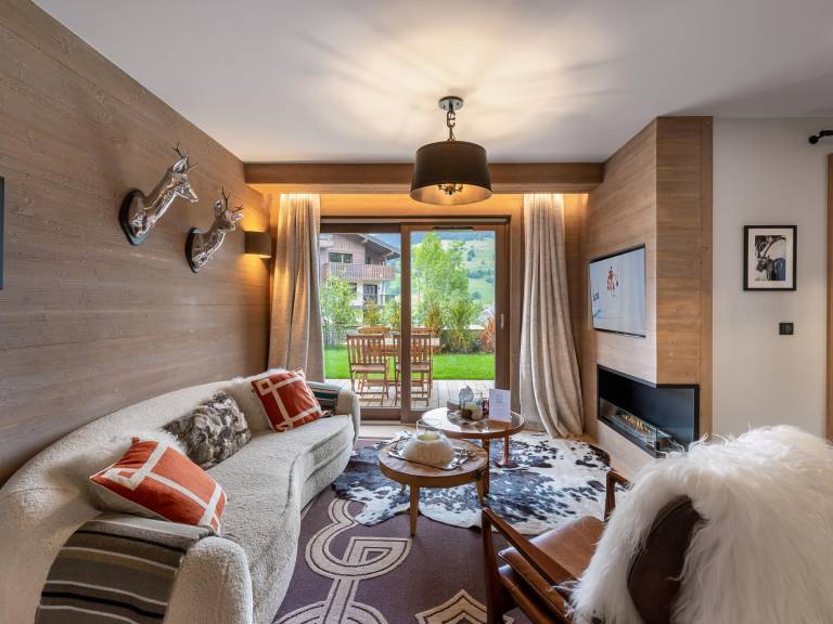 Holiday apartment with pool in Combloux