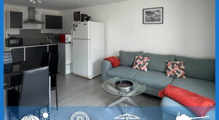 Holiday apartment | Next to the beach | Pets allowed in Bayeux