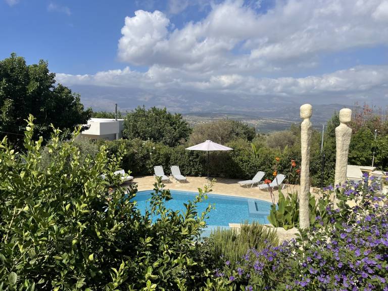 Ferienhaus mit Pool in Vamos, Kreta f&uuml;r max. 9 Personen