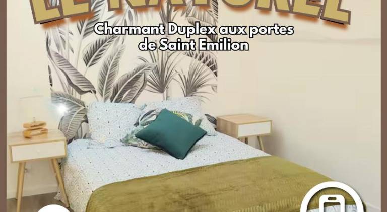 Rental apartment with yard | Perfect for remote work in Libourne