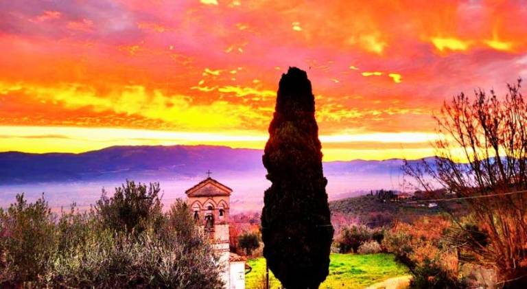 Dimora del falco in Montefalco