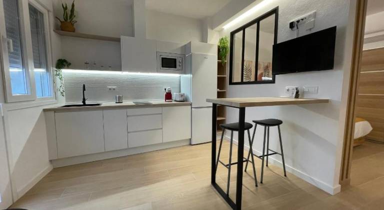 Holiday apartment with patio in Badajoz