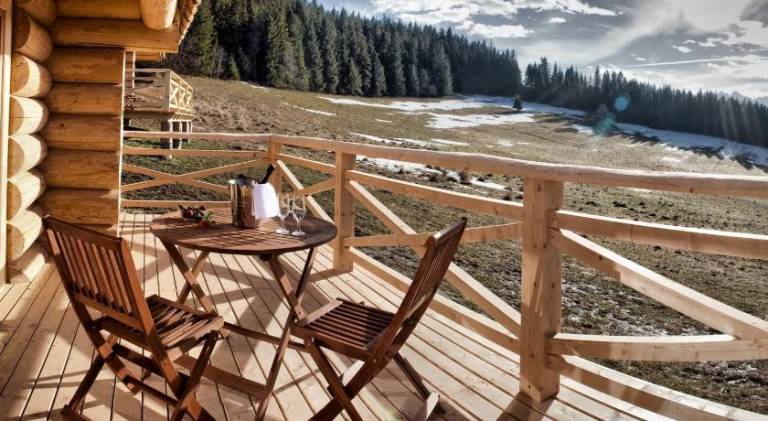 Chalet with patio — photo 3