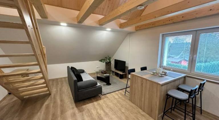 Holiday apartment with terrace, yard & barbecue — photo 2