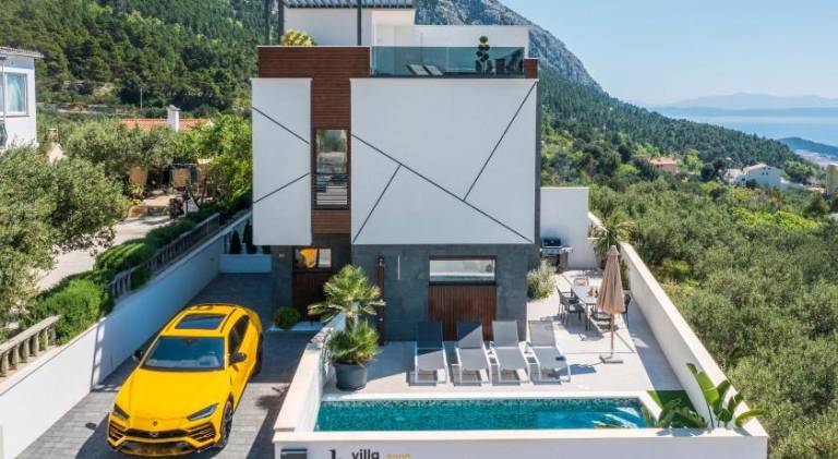 Lovely villa with pool & jacuzzi | Pets allowed in Tucepi