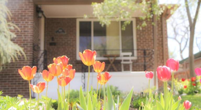 House with garden & patio in Englewood, CO