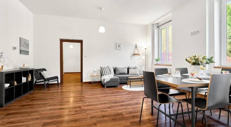 Rental apartment with 2 rooms for 7 persons in Jachymov