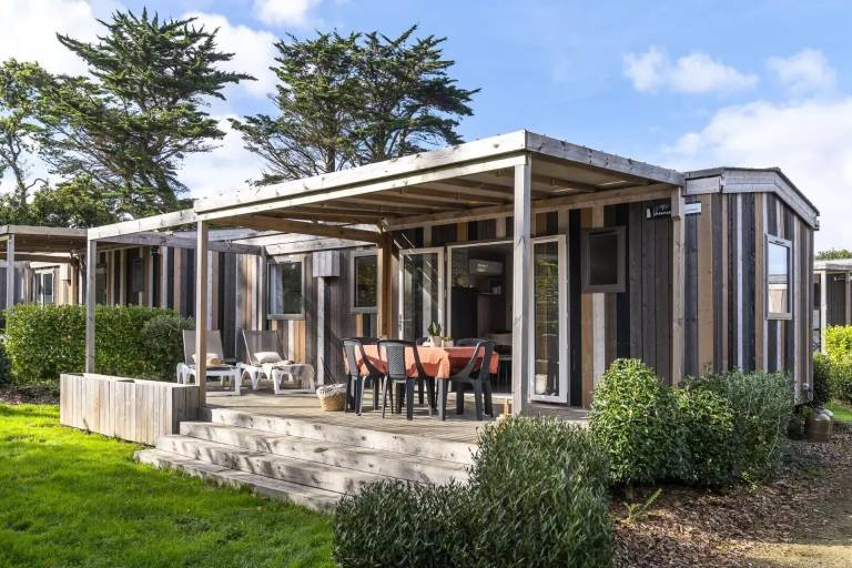 Mobil-home Côte de granit rose
