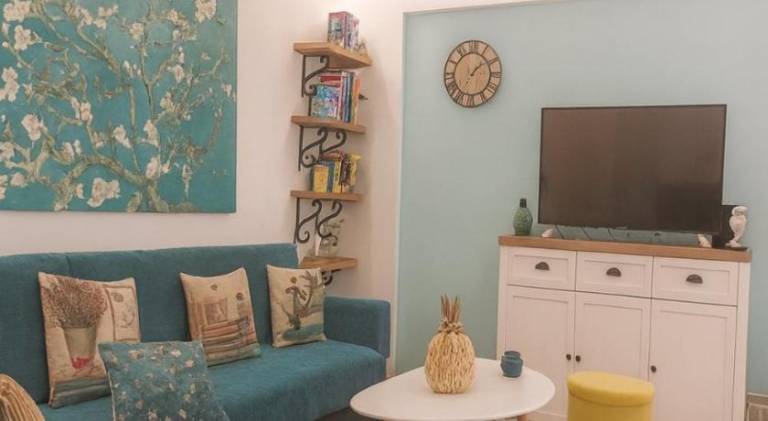 Holiday apartment with patio in Heraklion