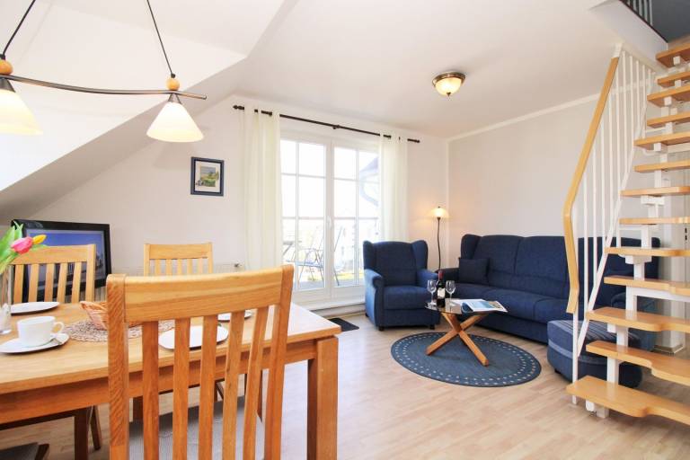Wpark Mühle WE 2.6: gemütliche 4-Zimmer-Maisonette-Fewo über 2 Etagen in Kuehlungsborn