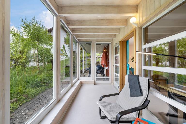 Apartment 'Untere Ferienwohnung' with Private Terrace, Shared Garden and Wi-Fi — photo 4
