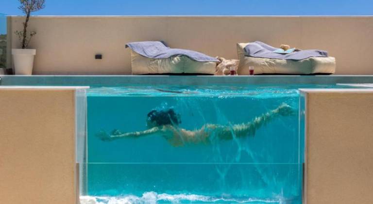 Spacious villa with private pool | Pets are welcome in Platanias